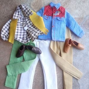 Vintage Ken Doll Horse/Farm Wardrobe